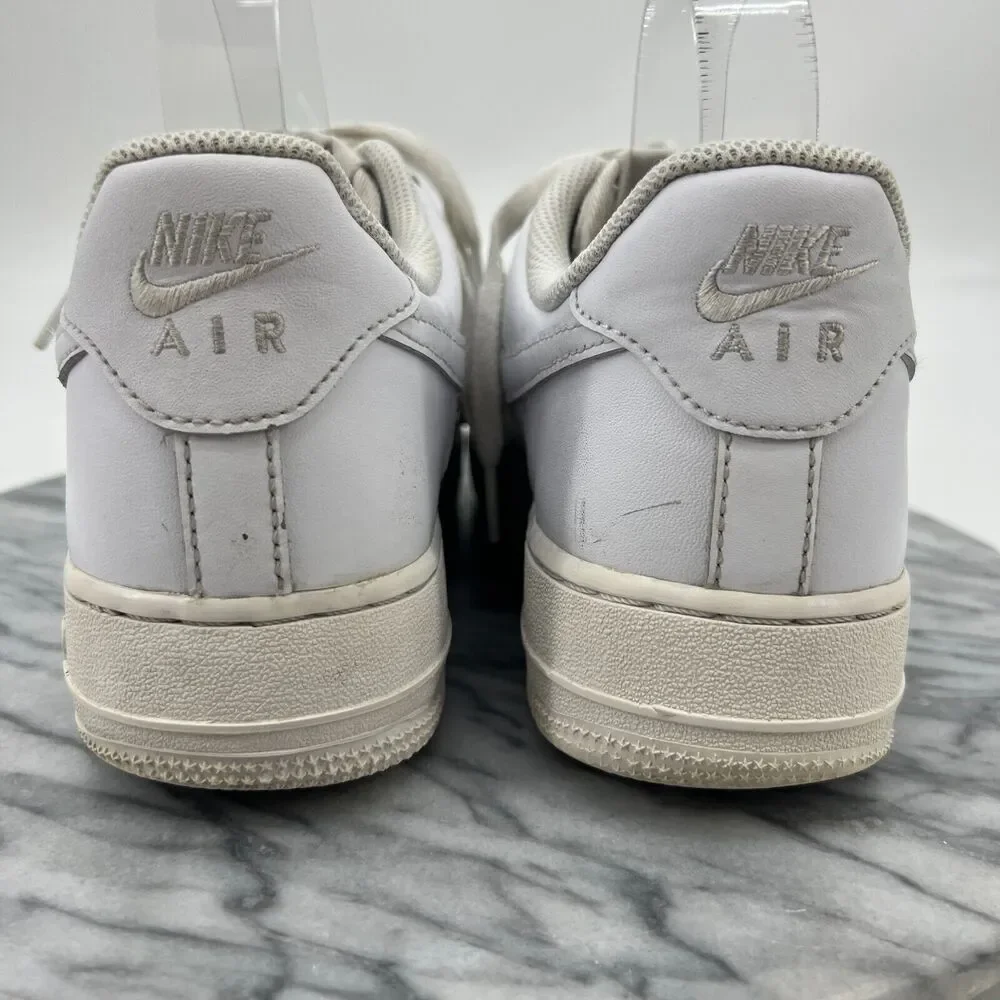 Nike Nike Air Force One Sneakers Womens 8.5 White Low Top Shoes DD8959-100